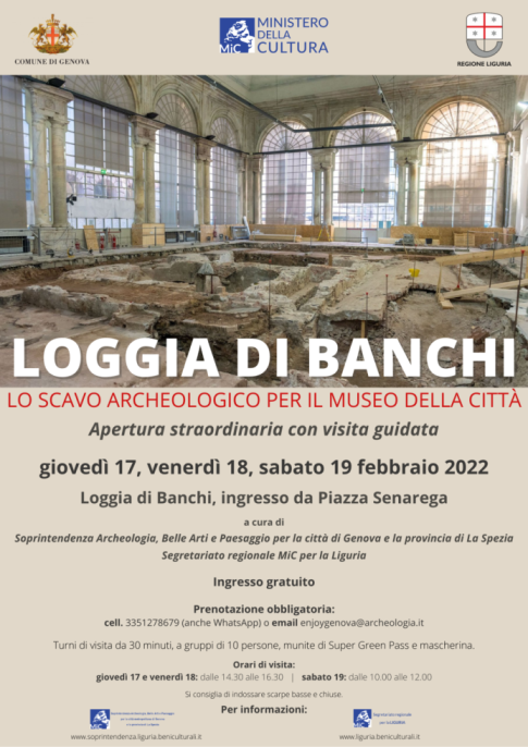 LOGGIA DI BANCHI | LO SCAVO ARCHEOLOGICO PER IL MUSEO DELLA CITTÀ